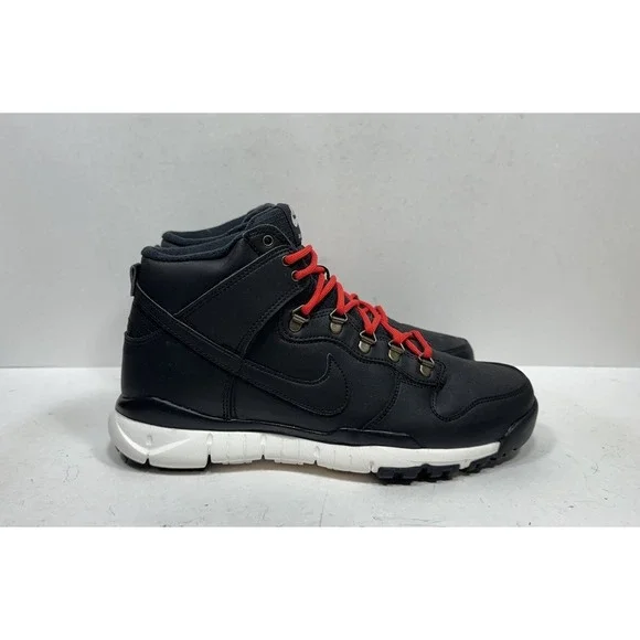 Nike SB Dunk High Sneakers Boot Black 2016 806335-012 Men's Size 11 Shoes - Picture 1 of 8